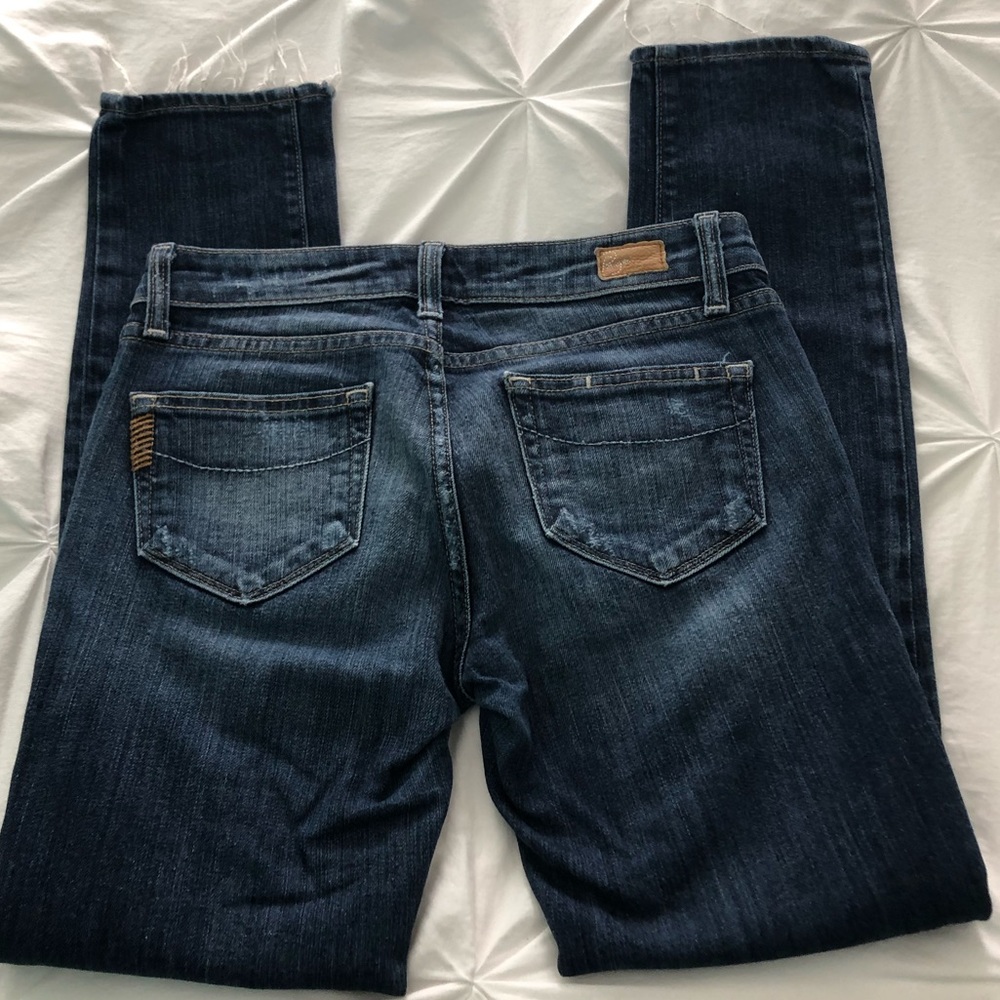 Paige women’s distressed jeans size 26. - Picture 5 of 7